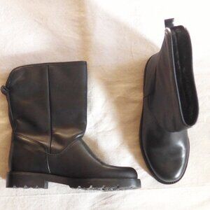 NWOT Mount Claire Women 7.5 M Ohio Lug Leather Boot